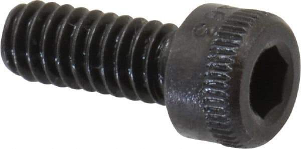 Holo-Krome - #5-40 UNC Hex Socket Drive, Socket Cap Screw - Alloy Steel, Black Oxide Finish, Fully Threaded, 5/16" Length Under Head - USA Tool & Supply
