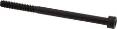 Holo-Krome - #10-24 UNC Hex Socket Drive, Socket Cap Screw - Alloy Steel, Black Oxide Finish, Partially Threaded, 2-3/4" Length Under Head - USA Tool & Supply