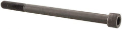 Holo-Krome - 5/8-11 UNC Hex Socket Drive, Socket Cap Screw - Alloy Steel, Black Oxide Finish, Partially Threaded, 9" Length Under Head - USA Tool & Supply
