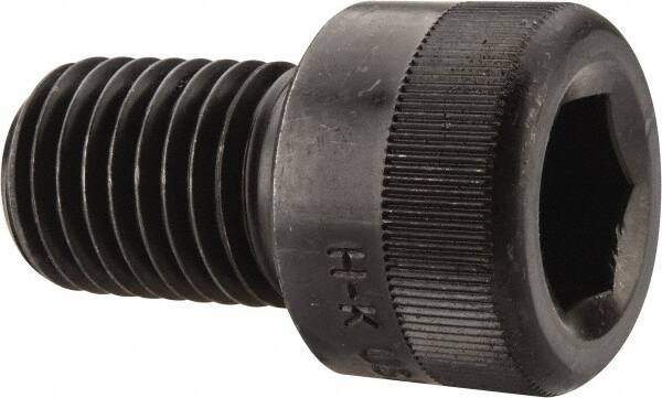 Holo-Krome - 1-8 UNC Hex Socket Drive, Socket Cap Screw - Alloy Steel, Black Oxide Finish, Fully Threaded, 1-1/2" Length Under Head - USA Tool & Supply