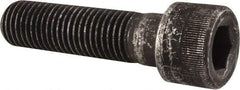 Holo-Krome - 1-8 UNC Hex Socket Drive, Socket Cap Screw - Alloy Steel, Black Oxide Finish, Partially Threaded, 3-3/4" Length Under Head - USA Tool & Supply