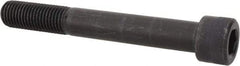 Holo-Krome - 1-8 UNC Hex Socket Drive, Socket Cap Screw - Alloy Steel, Black Oxide Finish, Partially Threaded, 7-1/2" Length Under Head - USA Tool & Supply