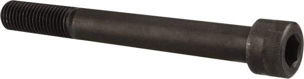 Holo-Krome - 1-8 UNC Hex Socket Drive, Socket Cap Screw - Alloy Steel, Black Oxide Finish, Partially Threaded, 8-1/2" Length Under Head - USA Tool & Supply