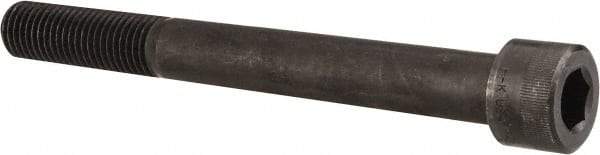 Holo-Krome - 1-8 UNC Hex Socket Drive, Socket Cap Screw - Alloy Steel, Black Oxide Finish, Partially Threaded, 9" Length Under Head - USA Tool & Supply
