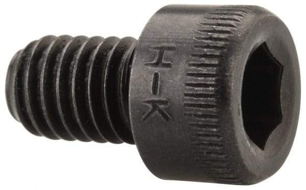 Holo-Krome - #10-32 UNF Hex Socket Drive, Socket Cap Screw - Alloy Steel, Black Oxide Finish, Fully Threaded, 5/16" Length Under Head - USA Tool & Supply