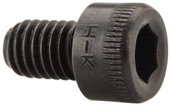 Holo-Krome - #10-32 UNF Hex Socket Drive, Socket Cap Screw - Alloy Steel, Black Oxide Finish, Fully Threaded, 5/16" Length Under Head - USA Tool & Supply
