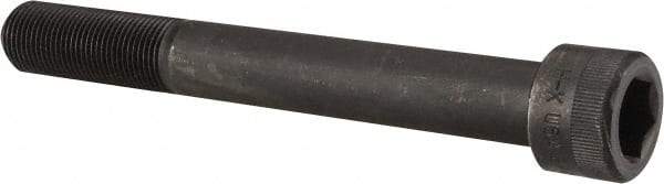 Holo-Krome - 3/4-16 UNF Hex Socket Drive, Socket Cap Screw - Alloy Steel, Black Oxide Finish, Partially Threaded, 6" Length Under Head - USA Tool & Supply