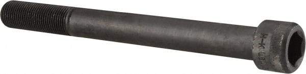 Holo-Krome - 3/4-16 UNF Hex Socket Drive, Socket Cap Screw - Alloy Steel, Black Oxide Finish, Partially Threaded, 7" Length Under Head - USA Tool & Supply