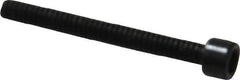 Made in USA - #2-56 UNC Hex Socket Drive, Socket Cap Screw - Alloy Steel, Black Oxide Finish, Fully Threaded, 3/4" Length Under Head - USA Tool & Supply