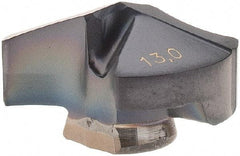 Iscar - Series IDI-SG, 0.512" Diam Grade IC908 140° Replaceable Drill Tip - Carbide, TiAlN Finish - USA Tool & Supply