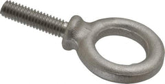 Gibraltar - 780 Lb Capacity, Stainless Steel, 5/16-18 Thread, Fixed Lifting Eye Bolt - Fully Threaded, 1-1/8" Shank, 1-1/8" Thread Length, Shoulder - USA Tool & Supply