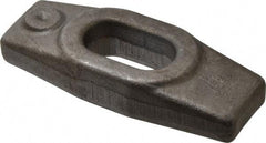 Gibraltar - 11/16" Stud, 11/16" Travel, 4" OAL x 1-5/8" Overall Width x 3/4" Overall Height, Heel Clamp - Grade ASTM A521 Class CA Forged Steel, 1-3/8" Long x 11/16" Wide Slot - USA Tool & Supply