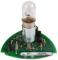 Edwards Signaling - Incandescent Lamp, Clear, Flashing, Stackable Tower Light Module - 120 VAC, 0.08 Amp, IP54, IP65 Ingress Rating, 3R, 4X NEMA Rated, Panel Mount, Pipe Mount - USA Tool & Supply