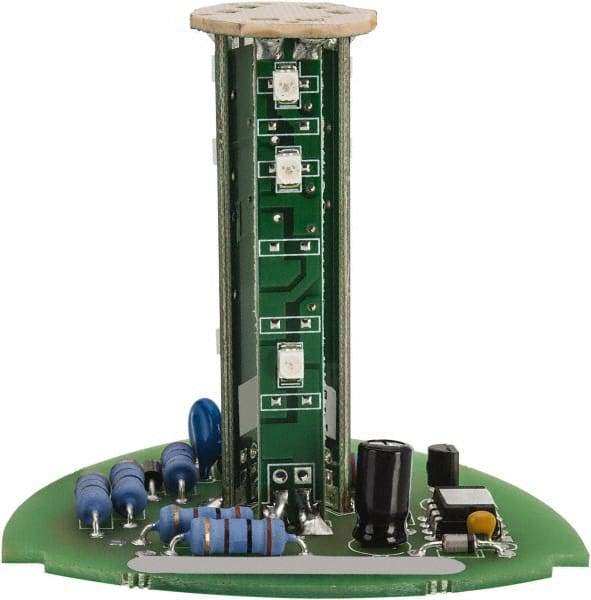 Edwards Signaling - LED Lamp, Blue, Flashing, Stackable Tower Light Module - 24 VDC, 0.06 Amp, IP54, IP65 Ingress Rating, 3R, 4X NEMA Rated, Panel Mount, Pipe Mount - USA Tool & Supply