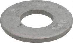 Armor Coat - 1/4" Screw, Grade 8 Alloy Steel USS Flat Washer - 5/16" ID x 3/4" OD, 0.078" Thick - USA Tool & Supply