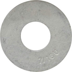 Armor Coat - 7/16" Screw, Grade 8 Alloy Steel USS Flat Washer - 1/2" ID x 1-1/4" OD, 0.094" Thick - USA Tool & Supply