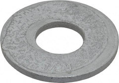 Armor Coat - 1/2" Screw, Grade 8 Alloy Steel USS Flat Washer - 9/16" ID x 1-3/8" OD, 1/8" Thick - USA Tool & Supply