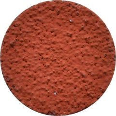 3M - 1" Disc Diam, 50 Grit, Ceramic Quick Change Disc - Type R Attaching System, Coated, Orange, Coarse Grade, 30,000 RPM, 777F Series - USA Tool & Supply