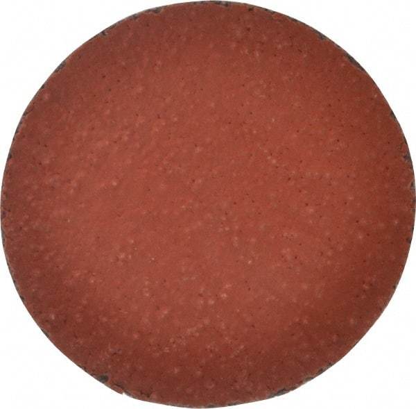 3M - 1-1/2" Disc Diam, 80 Grit, Ceramic Quick Change Disc - Type S Attaching System, Coated, Orange, Medium Grade, 30,000 RPM, 777F Series - USA Tool & Supply
