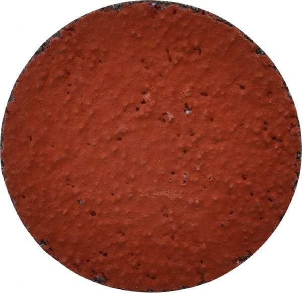 3M - 2" Disc Diam, 36 Grit, Ceramic Quick Change Disc - Type S Attaching System, Coated, Orange, Very Coarse Grade, 25,000 RPM, 777F Series - USA Tool & Supply