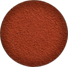 3M - 3" Disc Diam, 36 Grit, Ceramic Quick Change Disc - Type S Attaching System, Coated, Orange, Very Coarse Grade, 20,000 RPM, 777F Series - USA Tool & Supply
