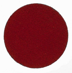 3M - 3" Disc Diam, 50 Grit, Ceramic Quick Change Disc - Type S Attaching System, Coated, Orange, Coarse Grade, 20,000 RPM, 777F Series - USA Tool & Supply
