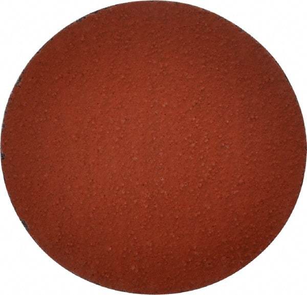 3M - 3" Disc Diam, 60 Grit, Ceramic Quick Change Disc - Type S Attaching System, Coated, Orange, Medium Grade, 20,000 RPM, 777F Series - USA Tool & Supply