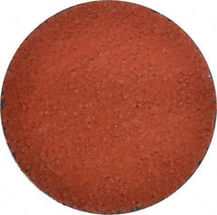 3M - 3" Disc Diam, 36 Grit, Ceramic Quick Change Disc - Type P Attaching System, Coated, Orange, Very Coarse Grade, 20,000 RPM, 777F Series - USA Tool & Supply