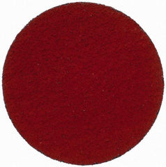 3M - 3" Disc Diam, 50 Grit, Ceramic Quick Change Disc - Type P Attaching System, Coated, Orange, Coarse Grade, 20,000 RPM, 777F Series - USA Tool & Supply