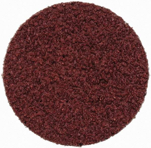 3M - 1" Disc Diam, 60 Grit, Ceramic Quick Change Disc - Type R Attaching System, Coated, Brown, Medium Grade, 30,000 RPM, 963G Series - USA Tool & Supply