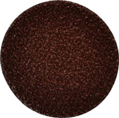 3M - 2" Disc Diam, 36 Grit, Ceramic Quick Change Disc - Type S Attaching System, Coated, Brown, Very Coarse Grade, 25,000 RPM, 963G Series - USA Tool & Supply