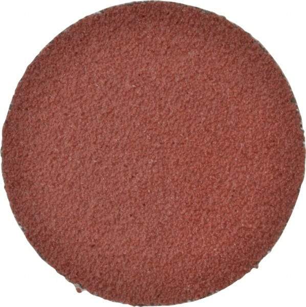 3M - 2" Disc Diam, 60 Grit, Ceramic Quick Change Disc - Type S Attaching System, Coated, Brown, Medium Grade, 25,000 RPM, 963G Series - USA Tool & Supply