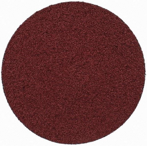 3M - 3" Disc Diam, 60 Grit, Ceramic Quick Change Disc - Type S Attaching System, Coated, Brown, Medium Grade, 20,000 RPM, 963G Series - USA Tool & Supply