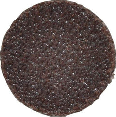 3M - 1" Disc Diam, 36 Grit, Aluminum Oxide Quick Change Disc - Type R Attaching System, Coated, Brown, Very Coarse Grade, 30,000 RPM, 361F Series - USA Tool & Supply