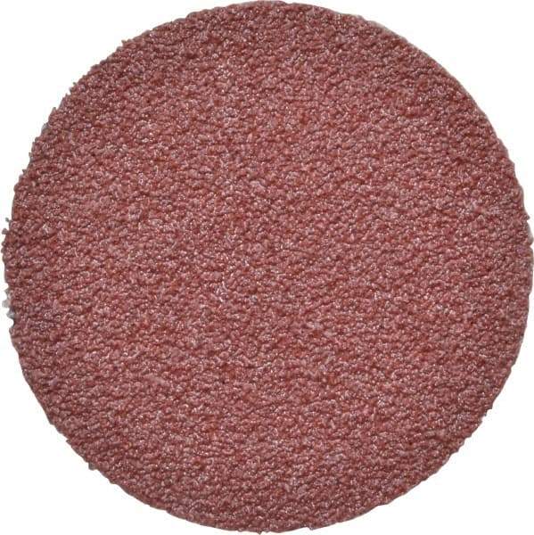 3M - 1" Disc Diam, 120 Grit, Aluminum Oxide Quick Change Disc - Type R Attaching System, Coated, Brown, Fine Grade, 30,000 RPM, 361F Series - USA Tool & Supply