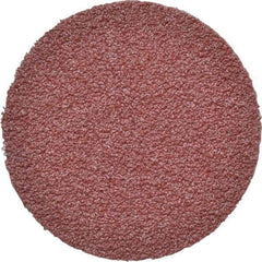 3M - 1" Disc Diam, 120 Grit, Aluminum Oxide Quick Change Disc - Type R Attaching System, Coated, Brown, Fine Grade, 30,000 RPM, 361F Series - USA Tool & Supply
