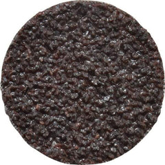 3M - 1-1/2" Disc Diam, 24 Grit, Aluminum Oxide Quick Change Disc - Type R Attaching System, Coated, Brown, Very Coarse Grade, 30,000 RPM, 361F Series - USA Tool & Supply