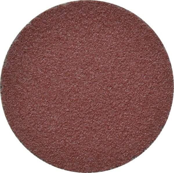 3M - 1-1/2" Disc Diam, 120 Grit, Aluminum Oxide Quick Change Disc - Type R Attaching System, Coated, Brown, Fine Grade, 30,000 RPM, 361F Series - USA Tool & Supply