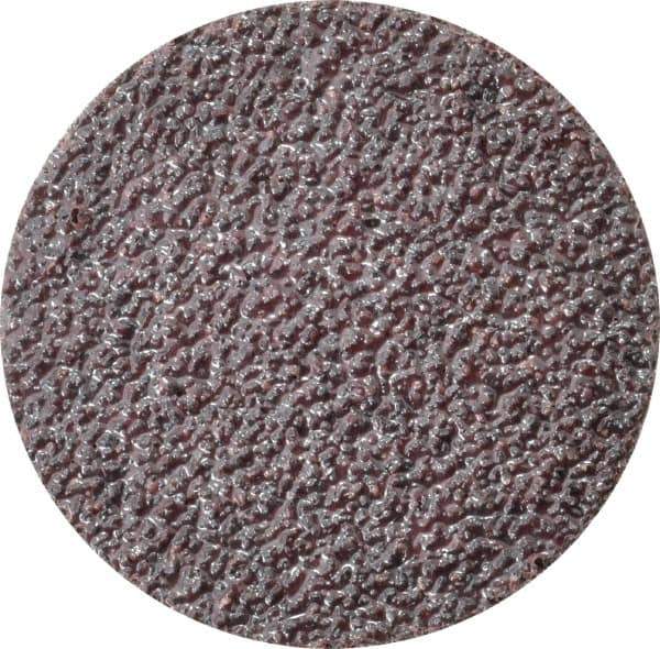 3M - 3" Disc Diam, 24 Grit, Aluminum Oxide Quick Change Disc - Type R Attaching System, Coated, Brown, Very Coarse Grade, 20,000 RPM, 361F Series - USA Tool & Supply