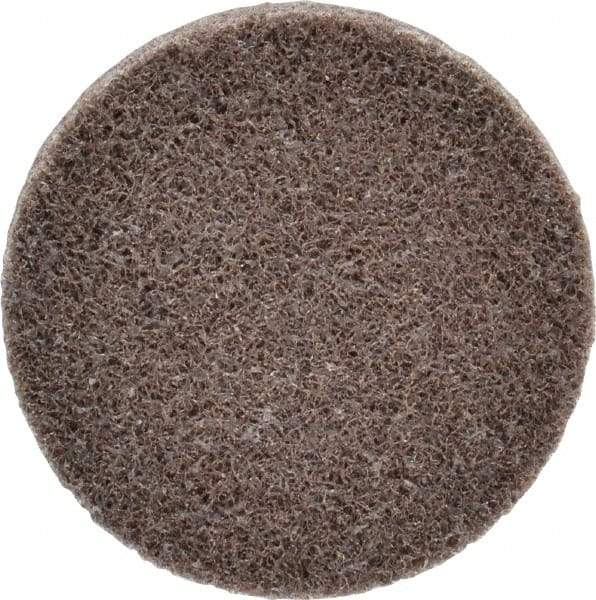 3M - 2" Disc Diam, Aluminum Oxide Quick Change Disc - Type R Attaching System, Nonwoven, Tan, Medium Grade, 22,100 RPM - USA Tool & Supply