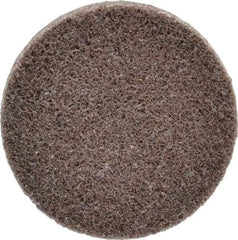 3M - 2" Disc Diam, Aluminum Oxide Quick Change Disc - Type R Attaching System, Nonwoven, Tan, Medium Grade, 22,100 RPM - USA Tool & Supply