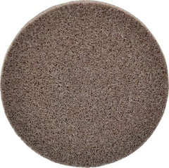 3M - 3" Disc Diam, Aluminum Oxide Quick Change Disc - Type R Attaching System, Nonwoven, Tan, Medium Grade, 15,100 RPM - USA Tool & Supply