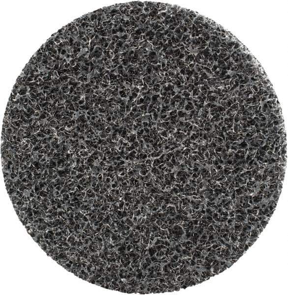 3M - 2" Disc Diam, Silicon Carbide Quick Change Disc - Type S Attaching System, Nonwoven, Gray, Fine Grade, 22,100 RPM - USA Tool & Supply
