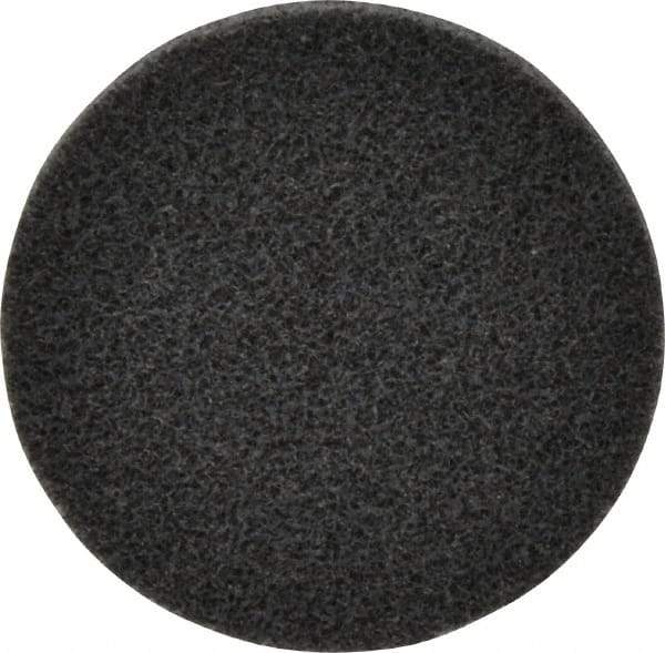 3M - 3" Disc Diam, Silicon Carbide Quick Change Disc - Type S Attaching System, Nonwoven, Gray, Fine Grade, 15,100 RPM - USA Tool & Supply