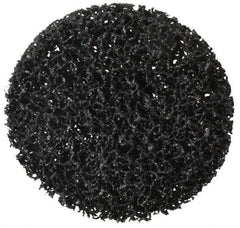 3M - 4" Disc Diam, Silicon Carbide Quick Change Disc - Type R Attaching System, Nonwoven, Black, Very Coarse Grade, 11,000 RPM - USA Tool & Supply