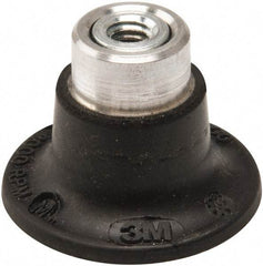 3M - 1-1/2" Diam Quick-Change Type S Disc Backing Pad - Medium Density, 30,000 RPM, Roloc TS Compatible - USA Tool & Supply
