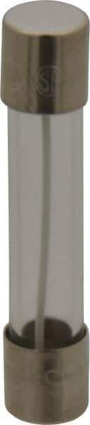 Cooper Bussmann - 250 VAC, 32 VDC, 0.13 Amp, Time Delay Miniature Glass Fuse - 1-1/4" OAL, 1/4" Diam - USA Tool & Supply