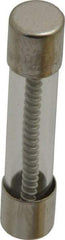Cooper Bussmann - 250 VAC, 32 VDC, 7 Amp, Time Delay Miniature Glass Fuse - 1-1/4" OAL, 1/4" Diam - USA Tool & Supply