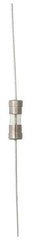 Cooper Bussmann - 250 VAC, 32 VDC, 0.25 Amp, Time Delay Miniature Glass Fuse - 15mm OAL, 10 at 125 V kA Rating, 5mm Diam - USA Tool & Supply