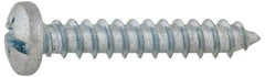 Value Collection - #8 Pan Head Phillips Sheet Metal Screw - Steel, 1" Length Under Head, Grade 2 - USA Tool & Supply